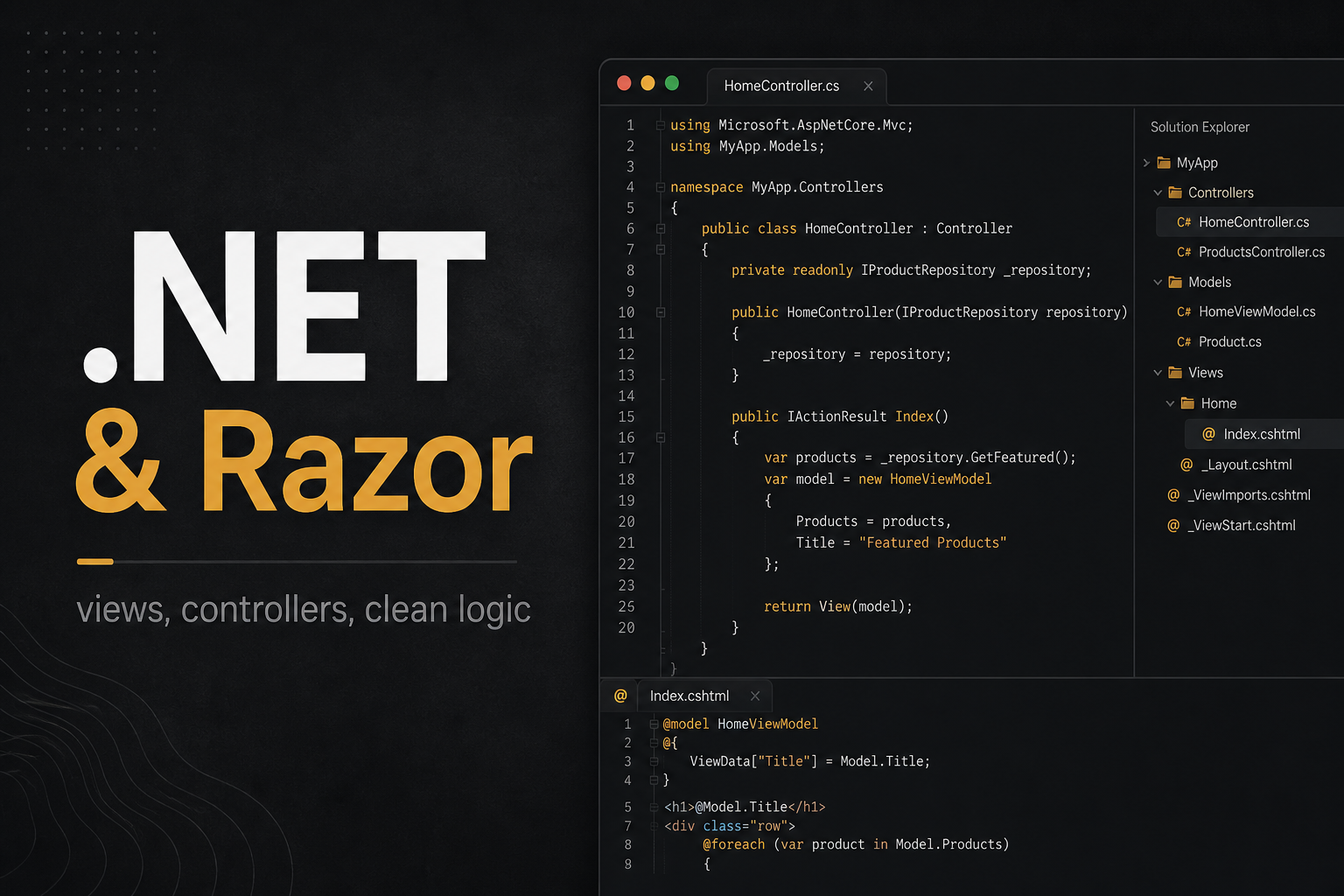 .NET and Razor
